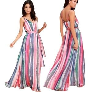 Jack by BB Dakota Joyner White Print‎ Maxi Dress Size S/M